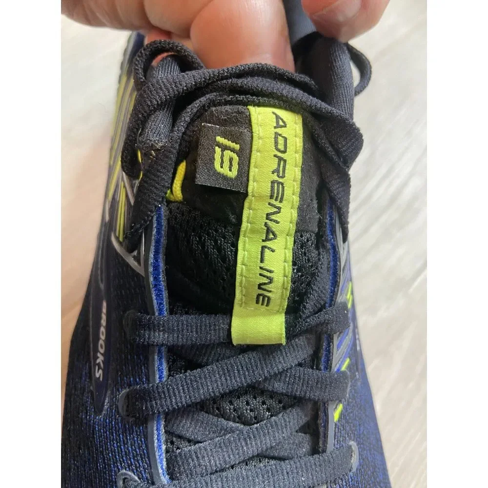 Brooks Shoes Men 9.5‎ Adrenaline GTS 19 Blue Run Athletic Sneaker 1102941D069